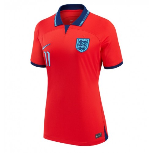 England Marcus Rashford #11 Bortedrakt Kvinner VM 2022 Kortermet